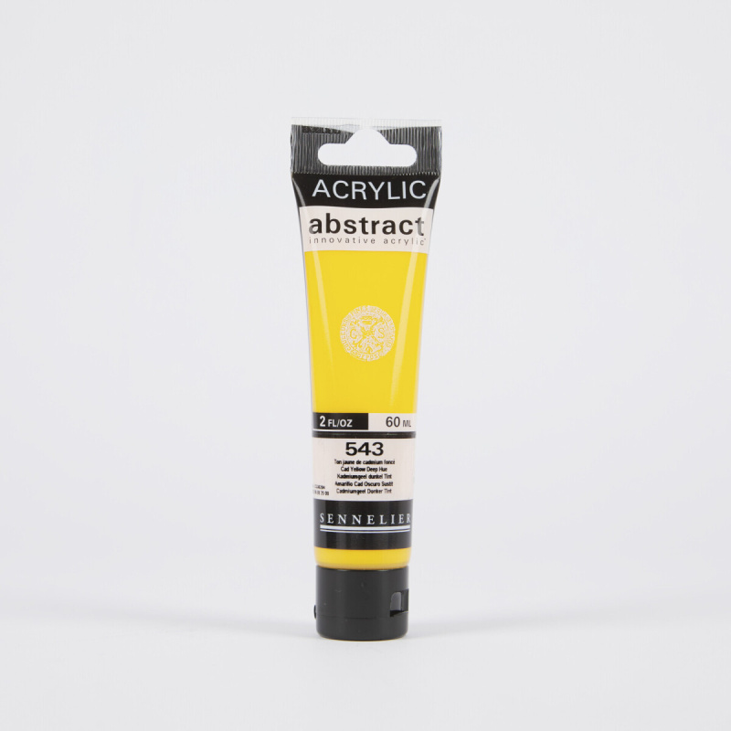 Akrylová barva Abstract Sennelier - 543 Cadmium Yellow Deep Hue, 60 ml