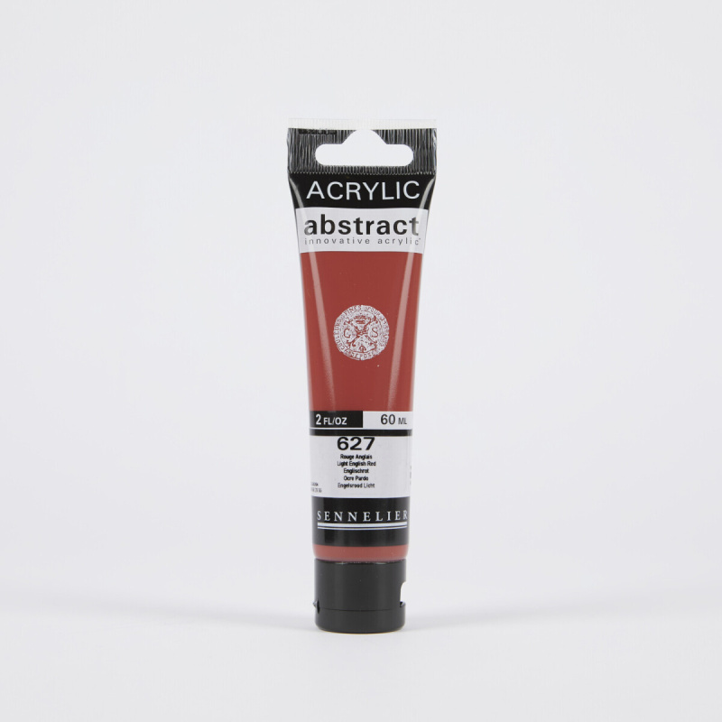 Akrylová barva Abstract Sennelier - 627 Light English Red, 60 ml