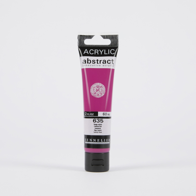 Akrylová barva Abstract Sennelier - 635 Carmine Red, 60 ml