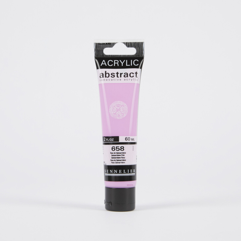 Akrylová barva Abstract Sennelier - 658 Quinacridone Pink, 60 ml