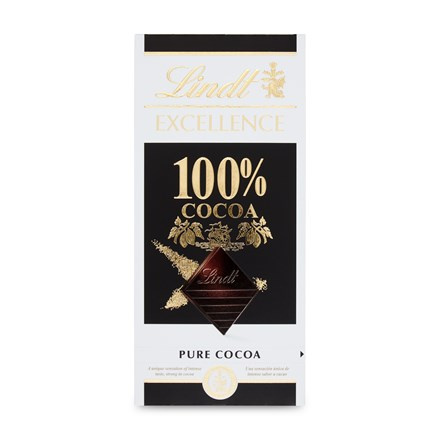 Lindt Excellence Cacao Pur Čokoláda 100% cocoa 50 g