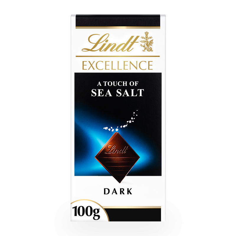 Lindt EXCELLENCE Hořká čokoláda s mořskou solí 100g