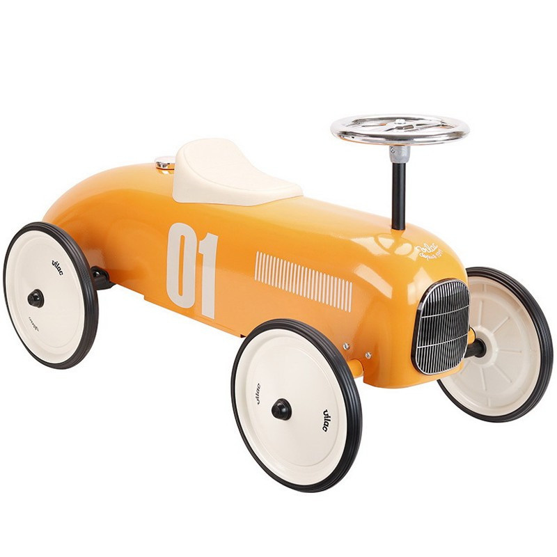 Vilac Vintage kovové odrážedlo oranžové