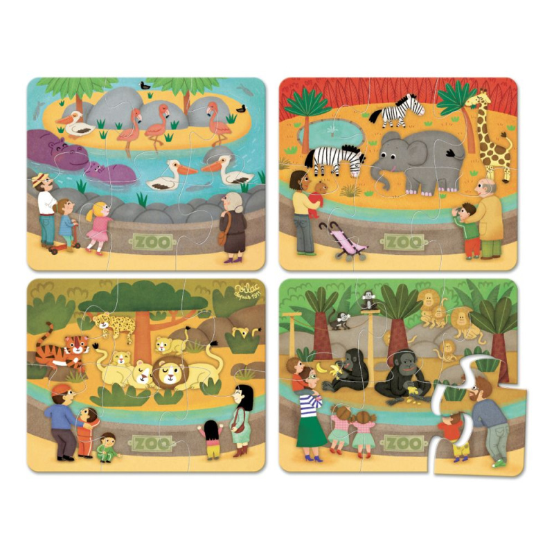 Vilac puzzle Zoo