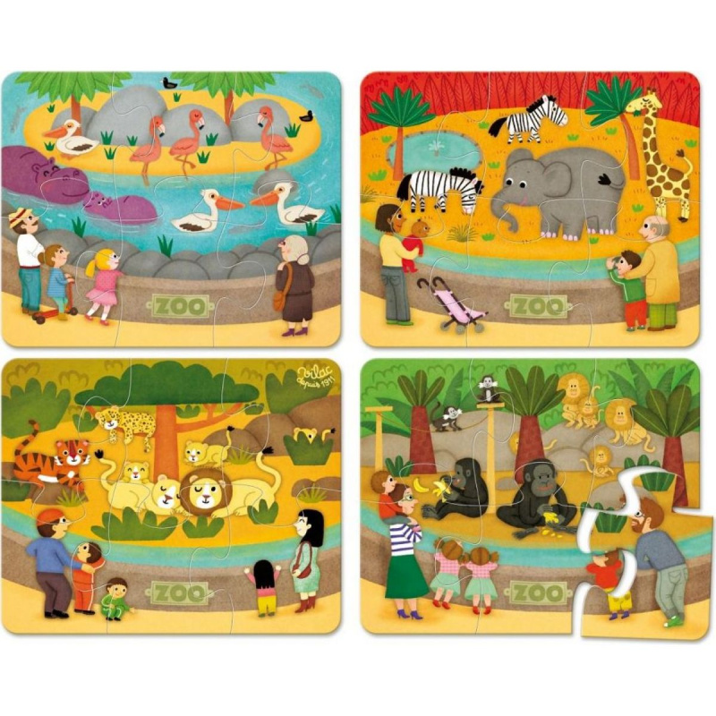 Vilac puzzle Zoo