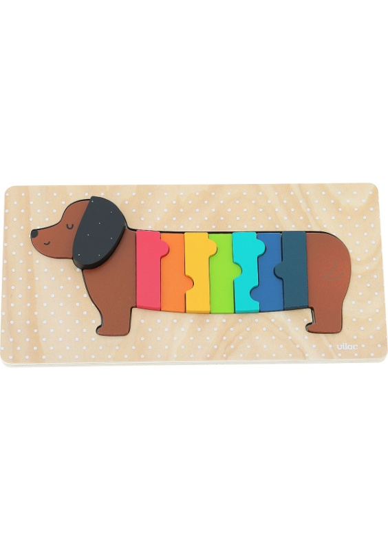 Vilac Vkládací puzzle Pejsek