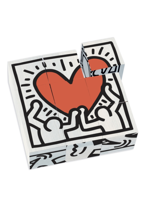 Vilac Obrázkové kostky Keith Haring
