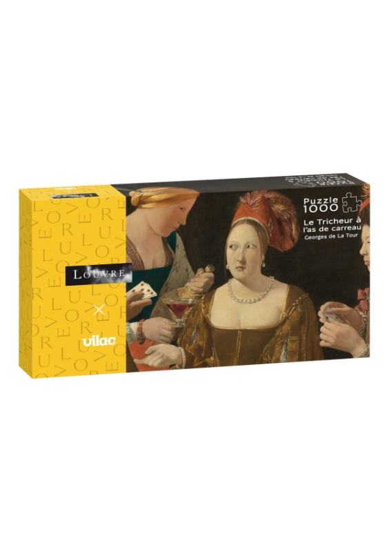 Vilac Puzzle Falešný hráč karet 1000 dílků