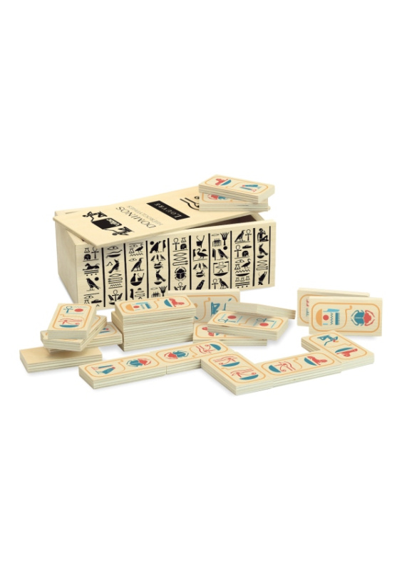 Vilac domino s hieroglyfy