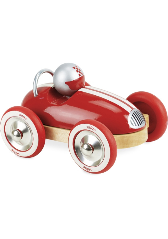 Vilac Dřevěné auto Roadster vintage červené