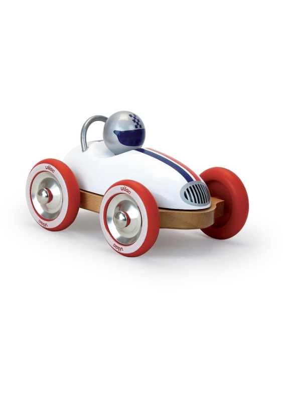 Vilac Dřevěné auto Roadster vintage bílé