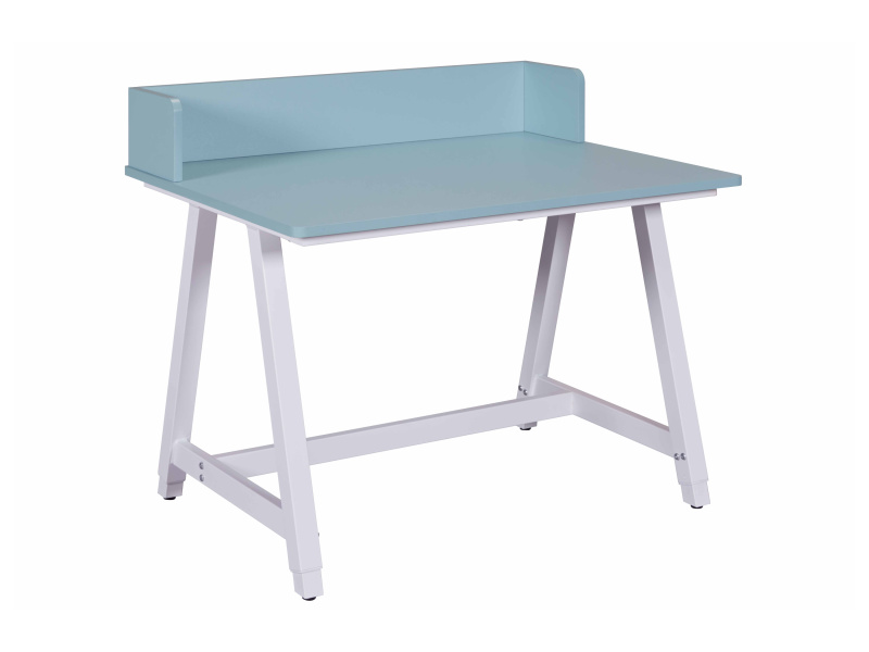 Inter Link Výškově nastavitelný psací stůl »Emmelie« (modrá/bílá)