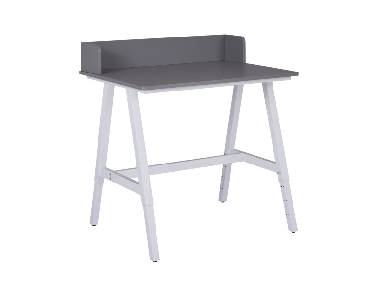 Inter Link Výškově nastavitelný psací stůl »Emmelie« (šedá/bílá)