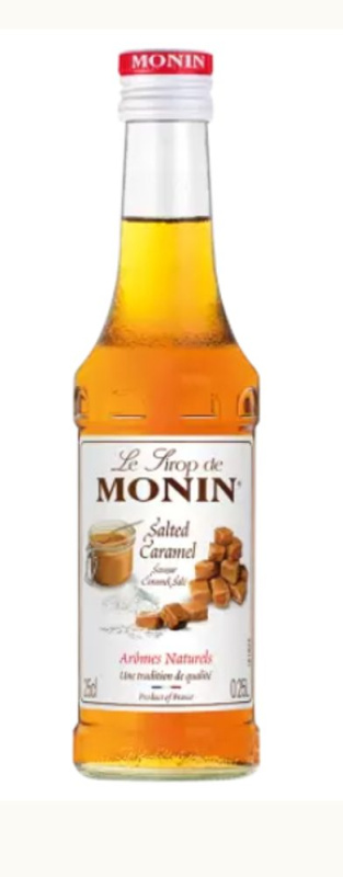 MONIN Sirup slaný karamel 0,25 l