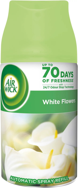 Air Wick Freshmatic White Flowers osvěžovač vzduchu náhradní náplň 250 ml