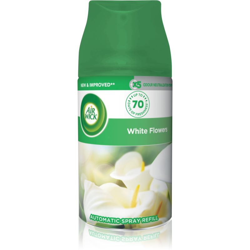 Air Wick Freshmatic White Flowers osvěžovač vzduchu náhradní náplň 250 ml
