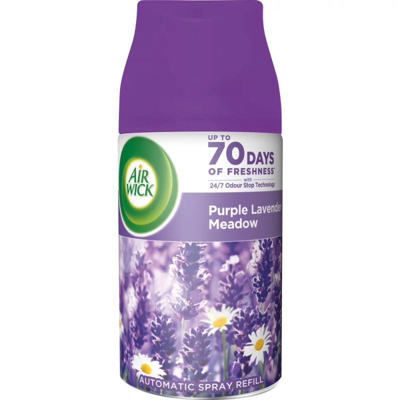 Air Wick Freshmatic Purple Lavender Meadow osvěžovač vzduchu – náhradní náplň 250 ml