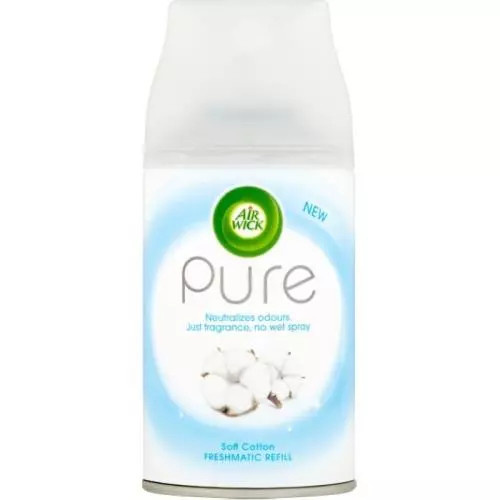 Air Wick náhradní náplň 250ml Pure jemná bavlna