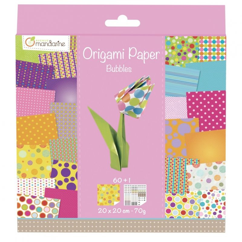 Sada papírů Clairefontaine Origami Kolečka Clairefontaine