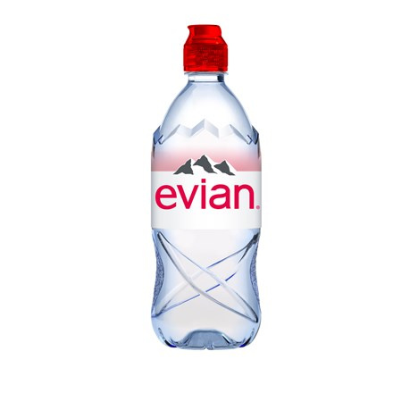 Evian rPet Přírodní minerální voda nesycená