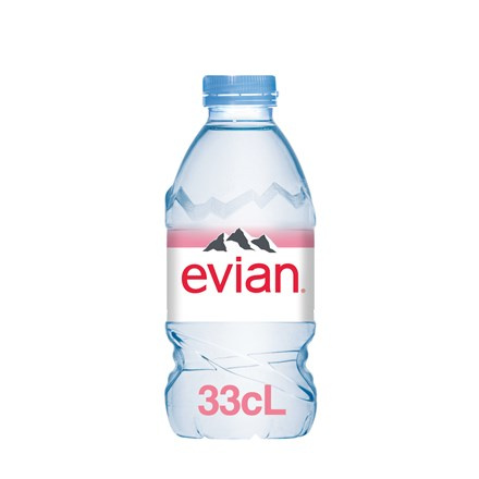 Voda Evian - neperlivá, 24 x 0,33 l