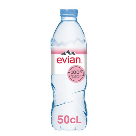 Voda Evian - neperlivá, 24 x 0,5 l