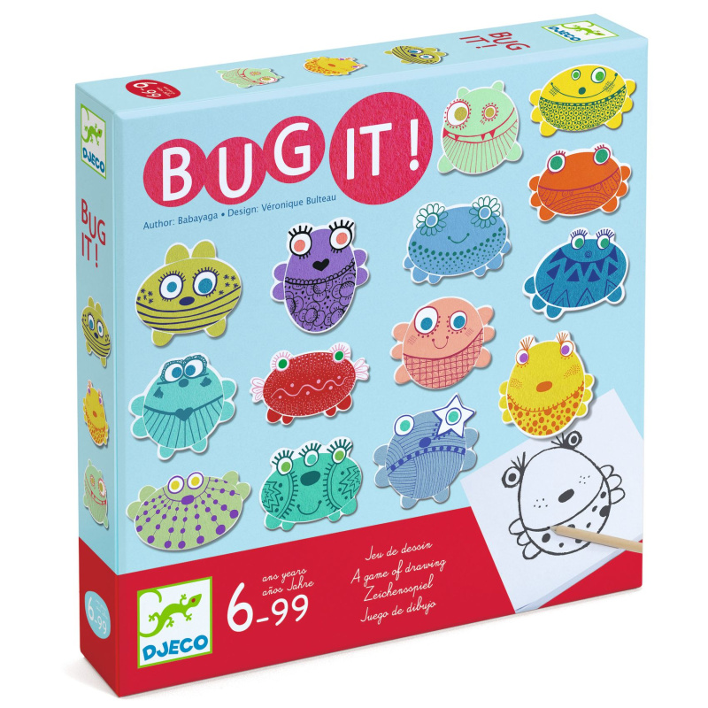 Bug'it (Hra kreslenia, pozorovania a rýchlosti) - hra z kategorie Vzdělávací hry