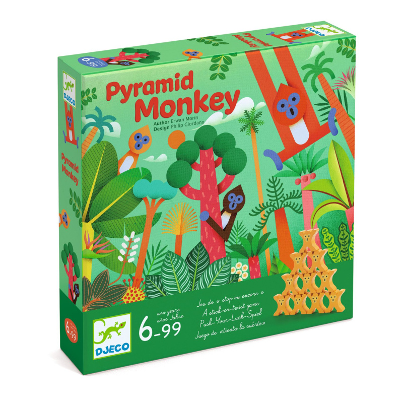Pyramídová opica: hra stavania pyramíd
