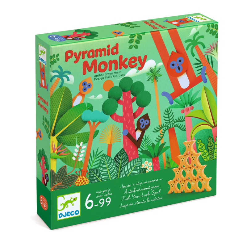 Pyramídová opica: hra stavania pyramíd