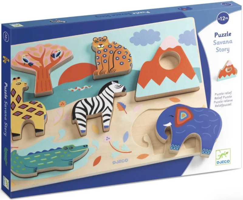 DJECO Savana Story puzzle