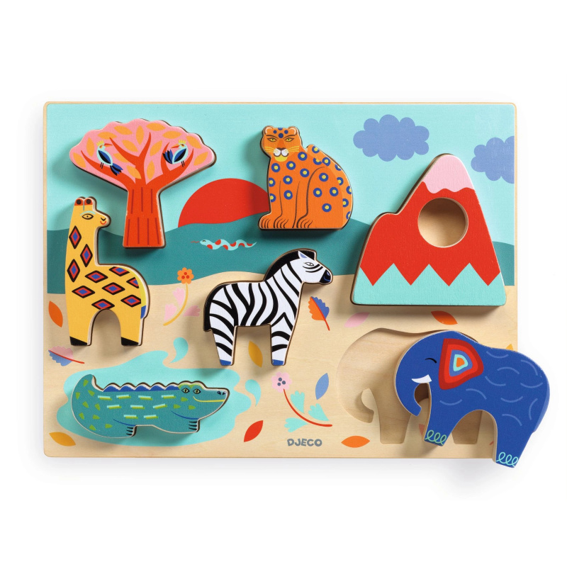 DJECO Savana Story puzzle