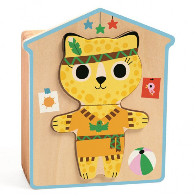 Puzzle Veselé kočičky od Djeco