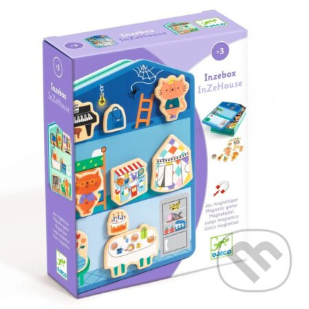 Domeček s magnety Djeco