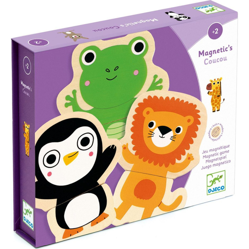 Magnety Veselá zvířátka od DJECO