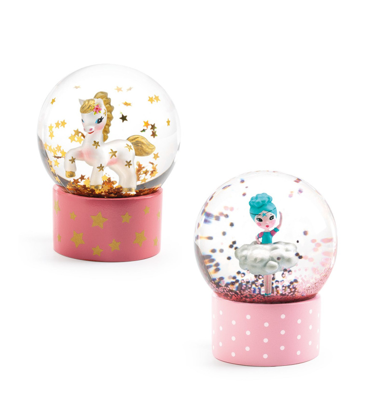 DJECO Sada tří sněžítek So cute! (balerina, unicorn, gejša) NEZOBRAZOVAT