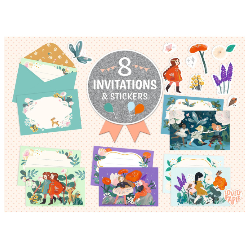 DJECO - CARTES D’INVITATION - Garden Friends
Correspondence Box-FSC MIX - FSC MIX
