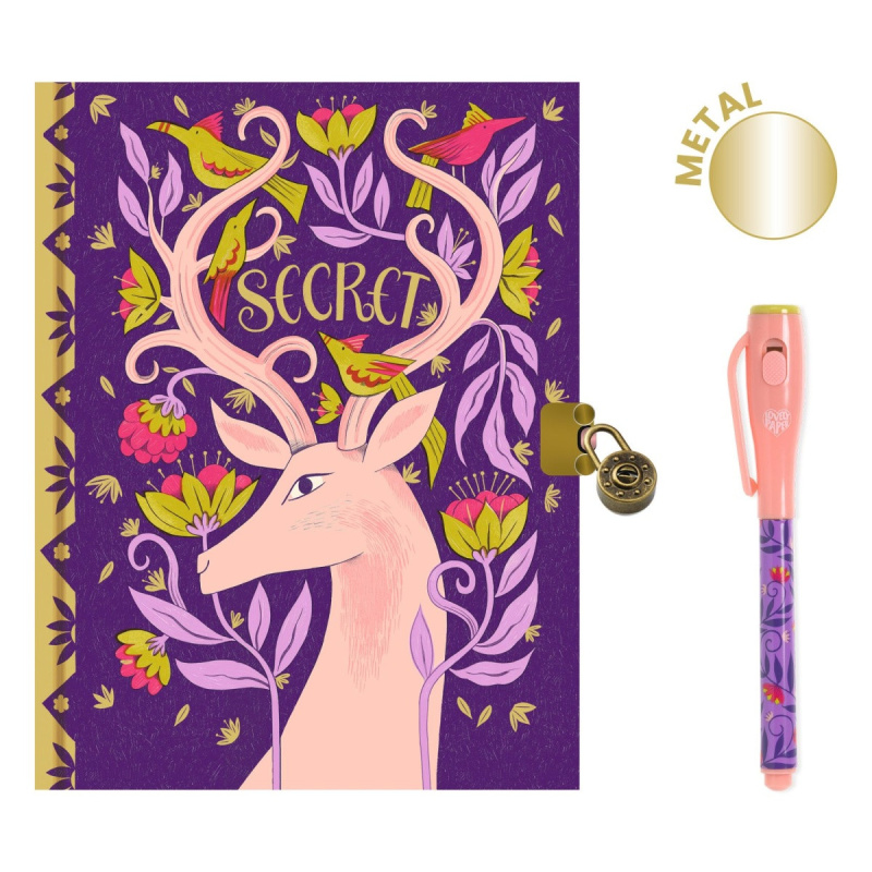 DJECO Tajný deník s magickým perem - Tajemná Melissa
