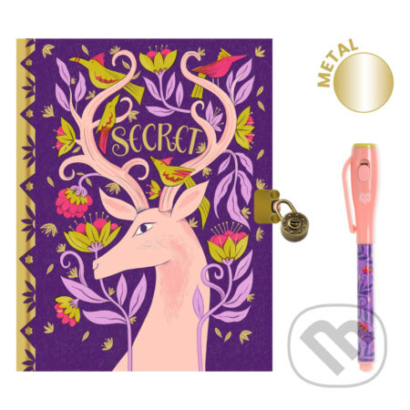 DJECO Tajný deník s magickým perem - Tajemná Melissa