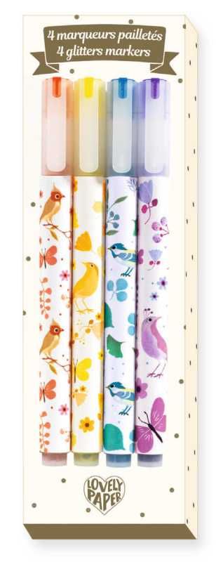 Djeco Metalické fixy Tina