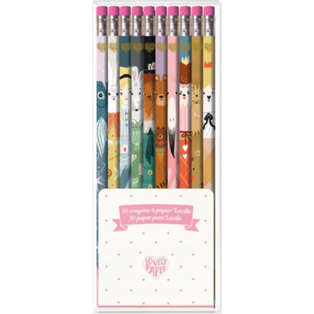 Djeco 10 Lucille pencils