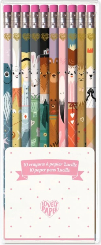 Djeco 10 Lucille pencils