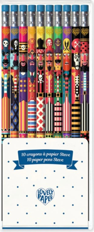 Djeco 10 Steve pencils
