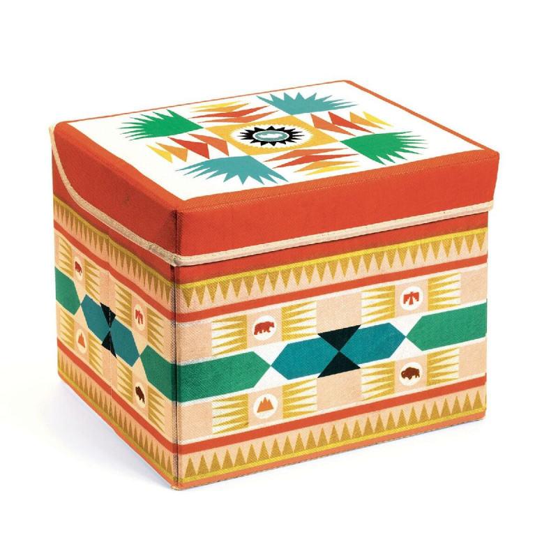Box na hračky a sedátko Teepee od Djeco