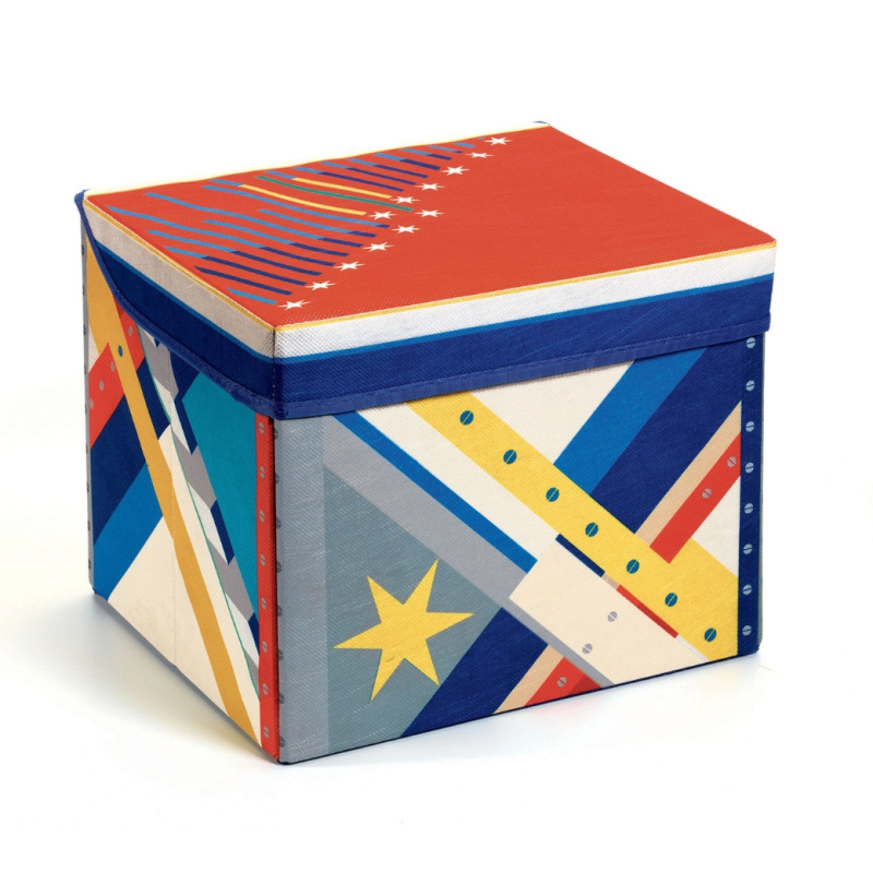 DJECO úložný box a sedátko Raketa