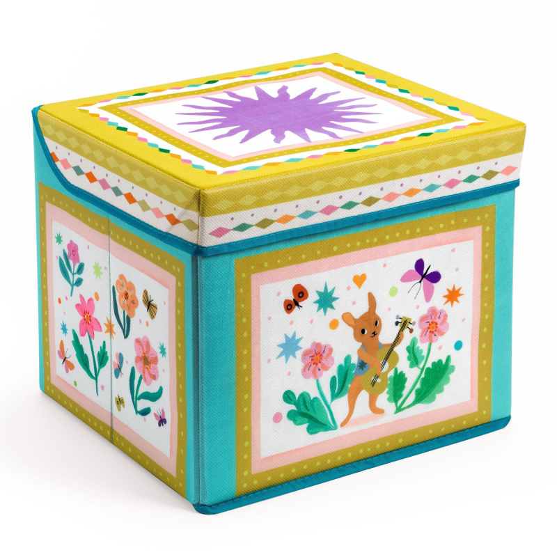 Box na hračky a sedátko Djeco Caravan