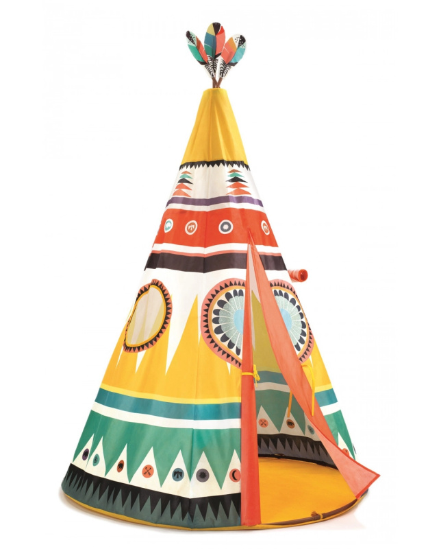 Dětský stan Djeco Teepee ve stylu indiánského týpí