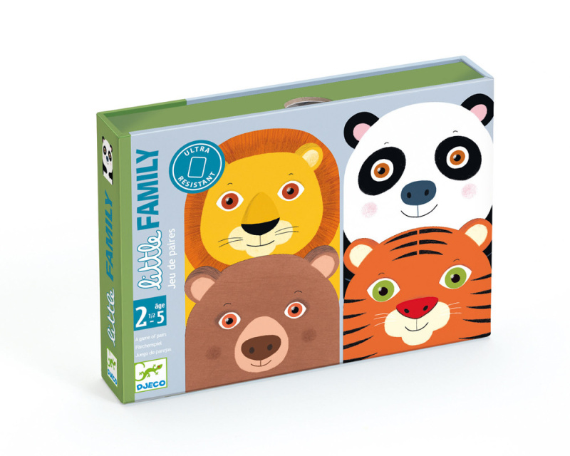 Djeco Karetní hry pro nejmenší Malé rodinky