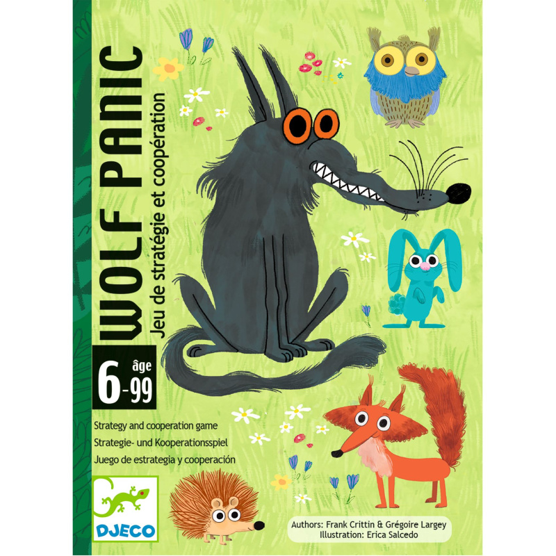 Karetní hra WolfPanic od Djeco