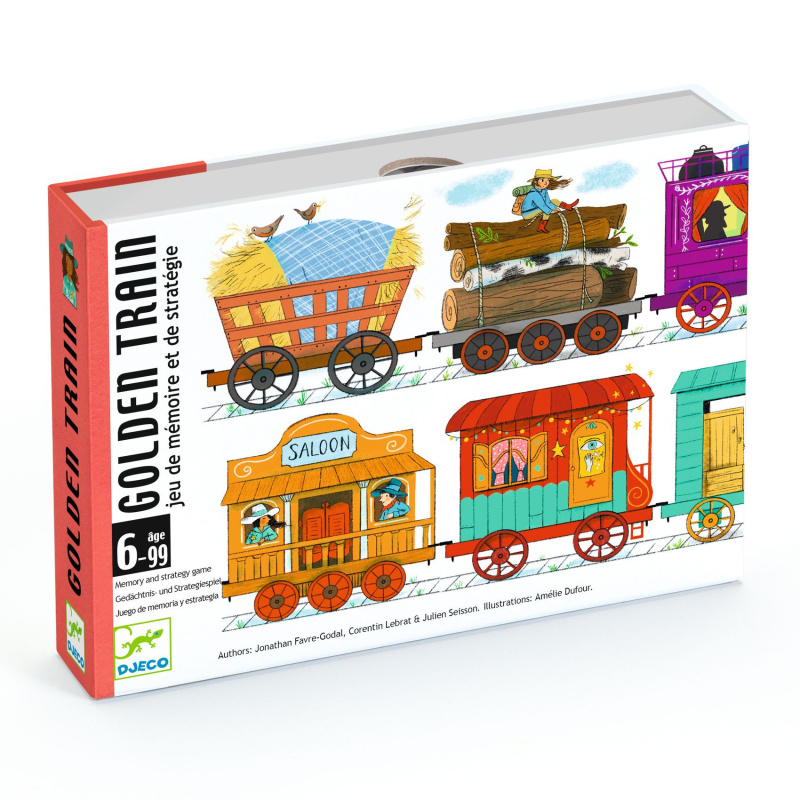DJECO Karetní hra Golden Train