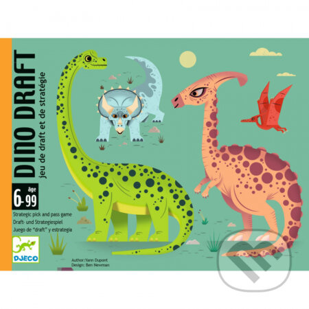 DJECO Karetní hra Dino draft